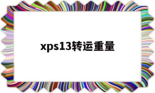 包含xps13转运重量的词条